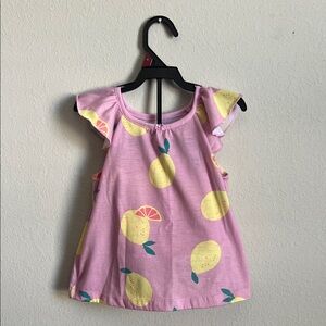 Carter's Pink Lemon Print Pajama set